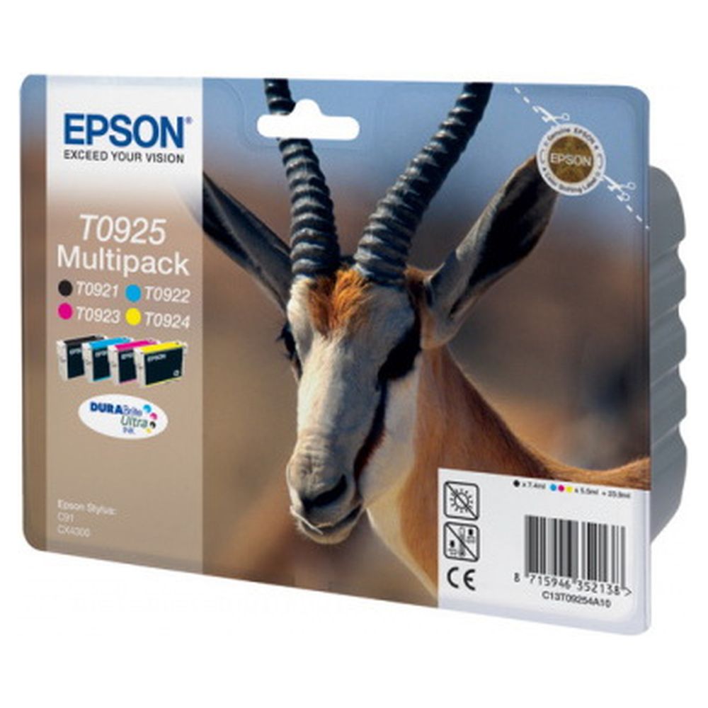 Набор картриджей Epson C13T09254A10 (T0925) Multi Pack, 4 шт/уп