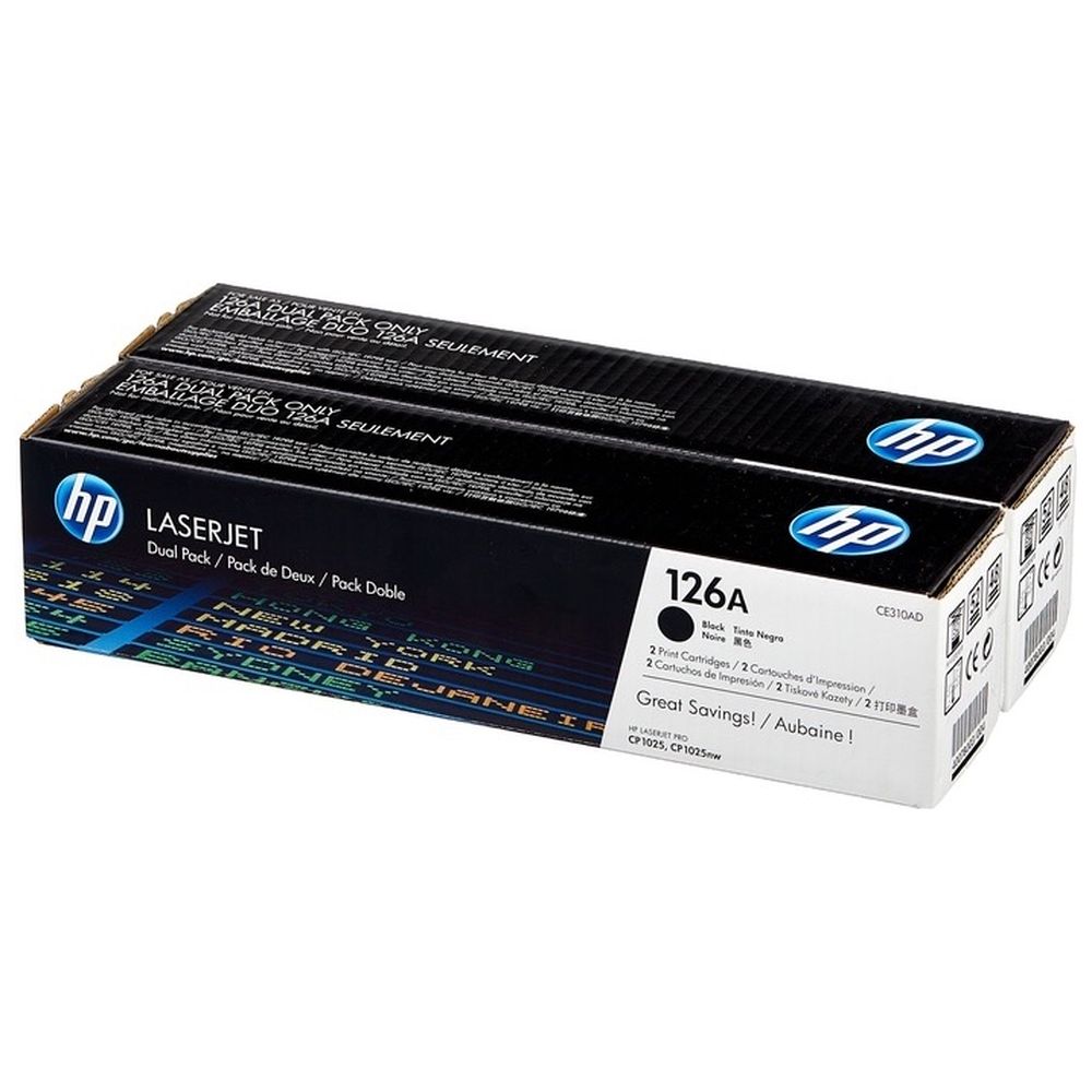Картридж HP CE310AD (126A) черный