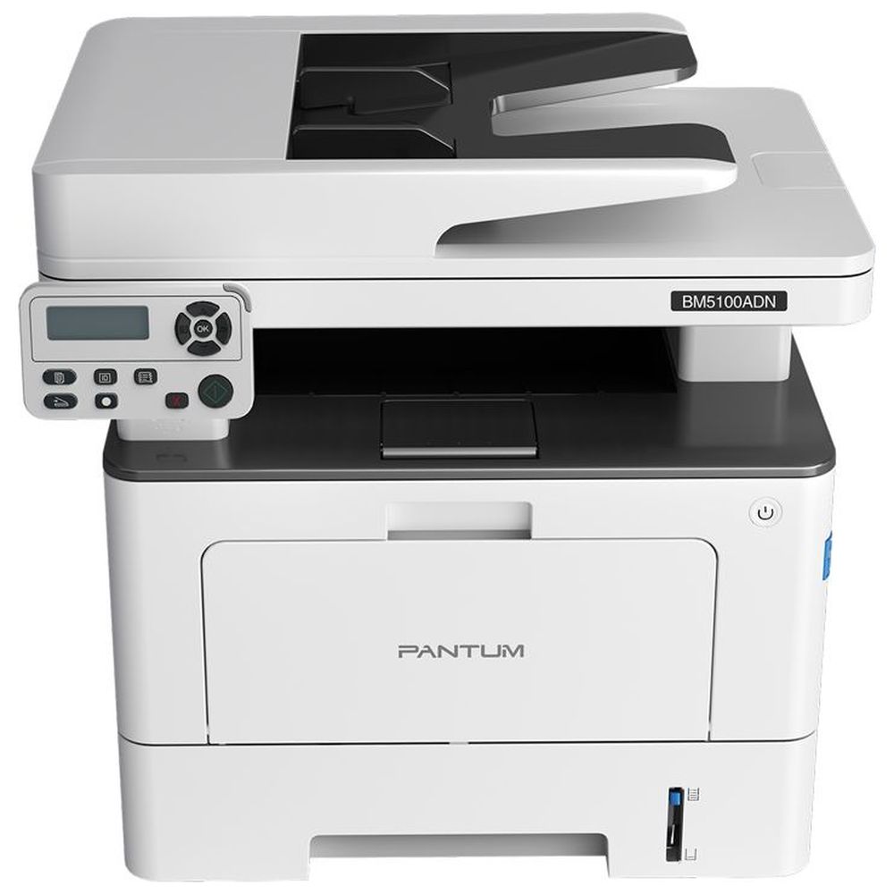 МФУ лазерный Pantum BM5100ADN, A4, Duplex, Net, белый