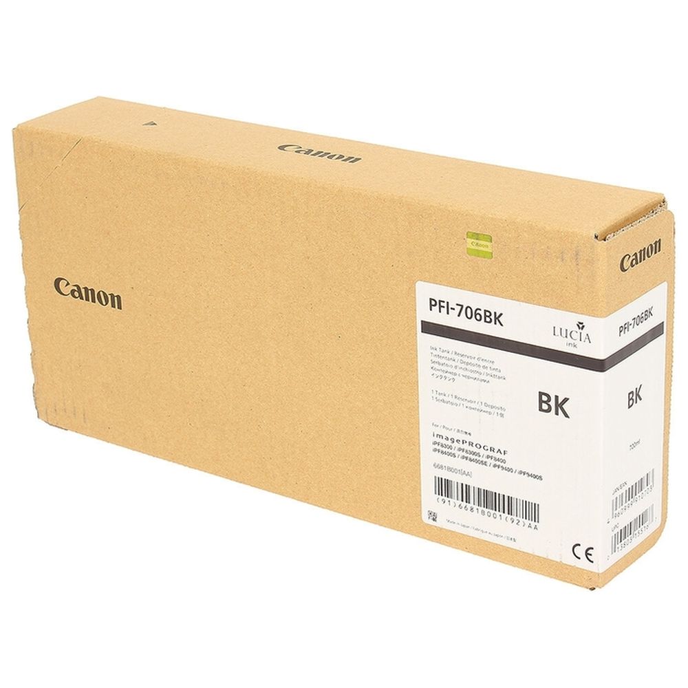 Картридж Canon PFI-706BK (6681B001)