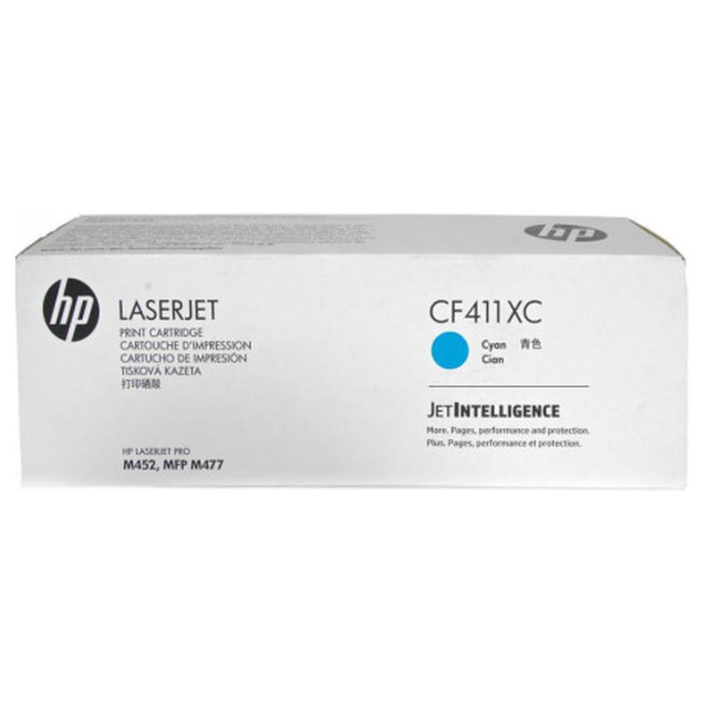 Картридж HP CF411XC (410X) голубой