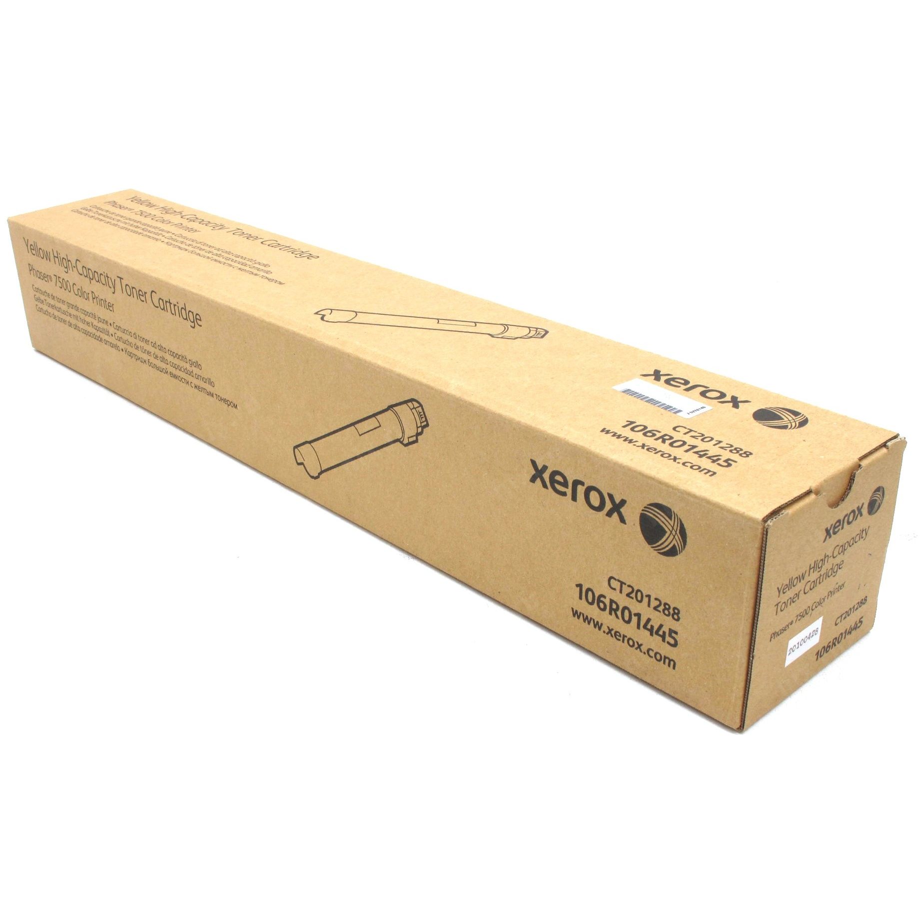 Картридж Xerox 106R01445 желтый