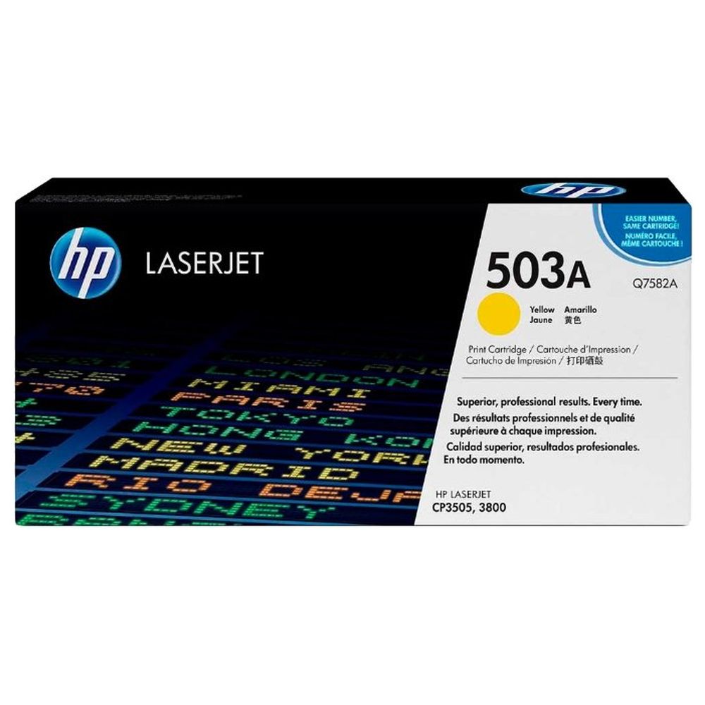 Картридж HP Q7582A (503A) желтый