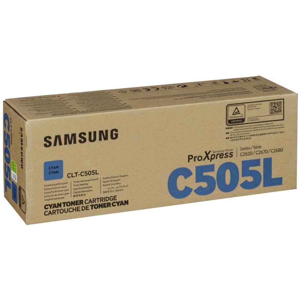 Картридж Samsung CLT-C505L голубой