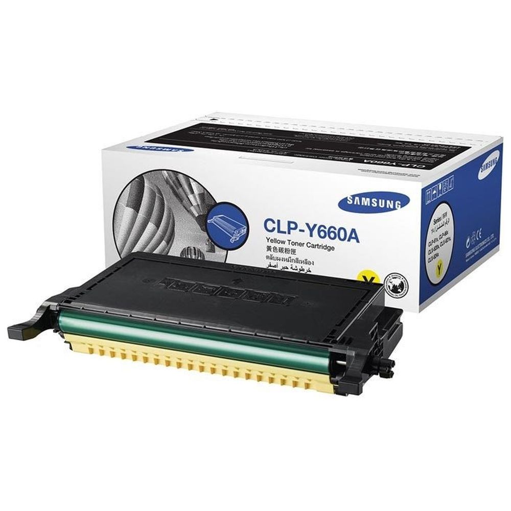 Картридж Samsung CLP-Y660A