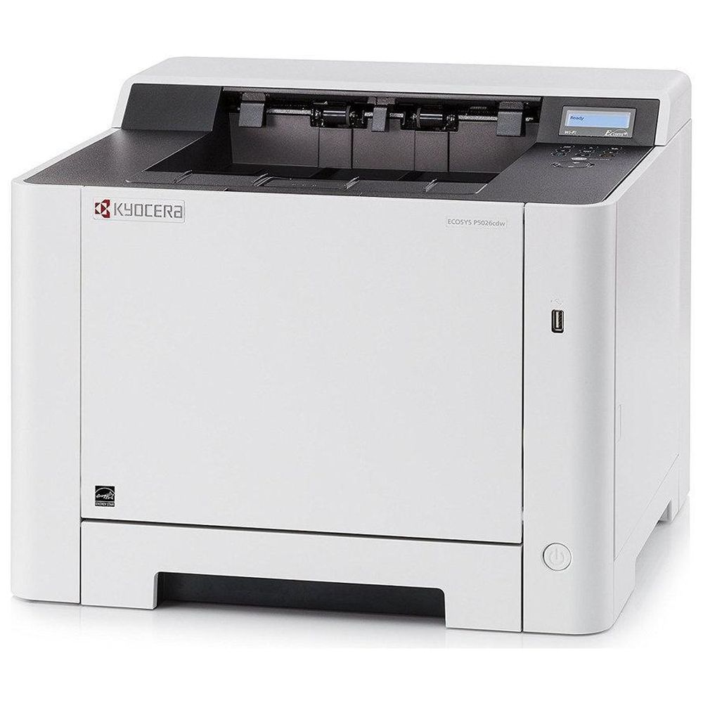 Принтер лазерный Kyocera Ecosys P5026cdw (1102RB3NL0), A4, Duplex, Net, WiFi, белый