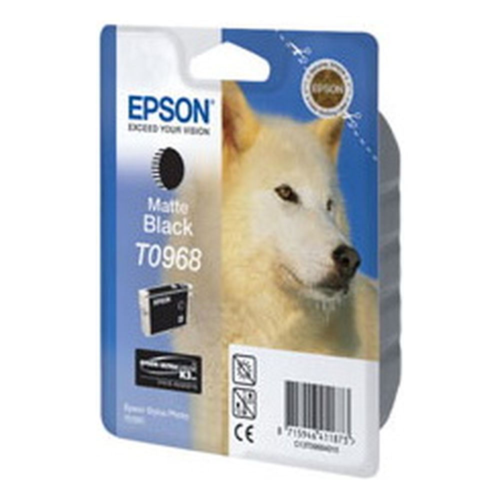 Картридж Epson T096840 (T0968, C13T09684010) матовый черный