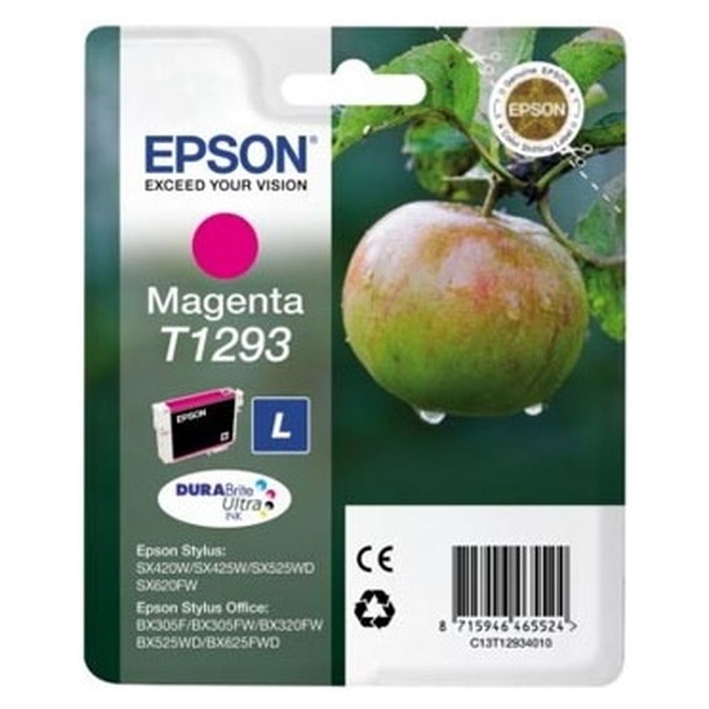 Картридж Epson T129340 (T1293, C13T12934010) пурпурный