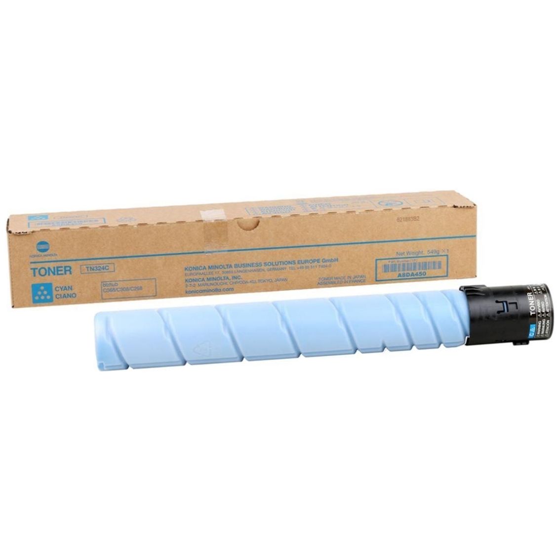 Картридж Konica Minolta TN-324C (A8DA450) голубой