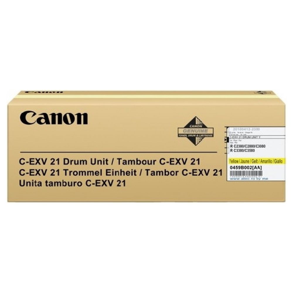 Фотобарабан Canon C-EXV21/GPR-23 (0459B002) желтый