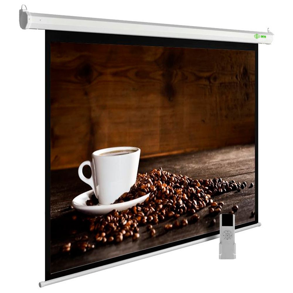 Экран Cactus 300x300см MotoExpert, 167", 1:1 настенно-потолочный, эл.привод, CS-PSME-300x300-WT