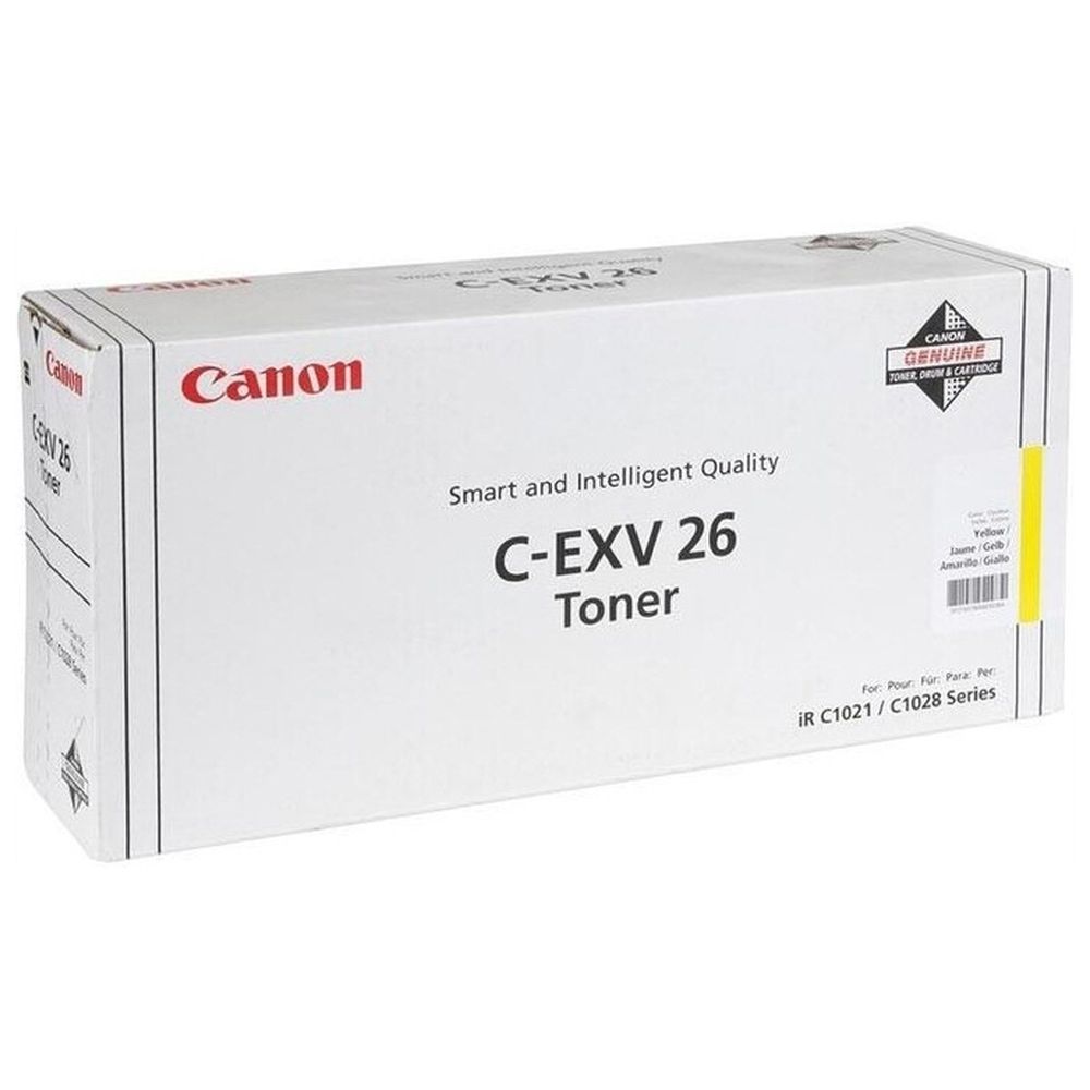Картридж Canon C-EXV26Y (1657B006)