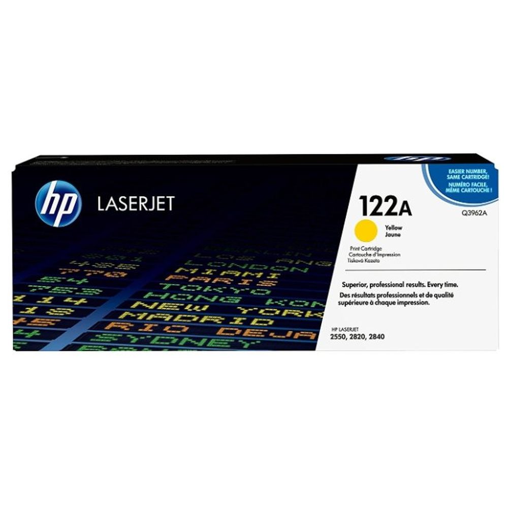 Картридж HP Q3962A (122A) желтый