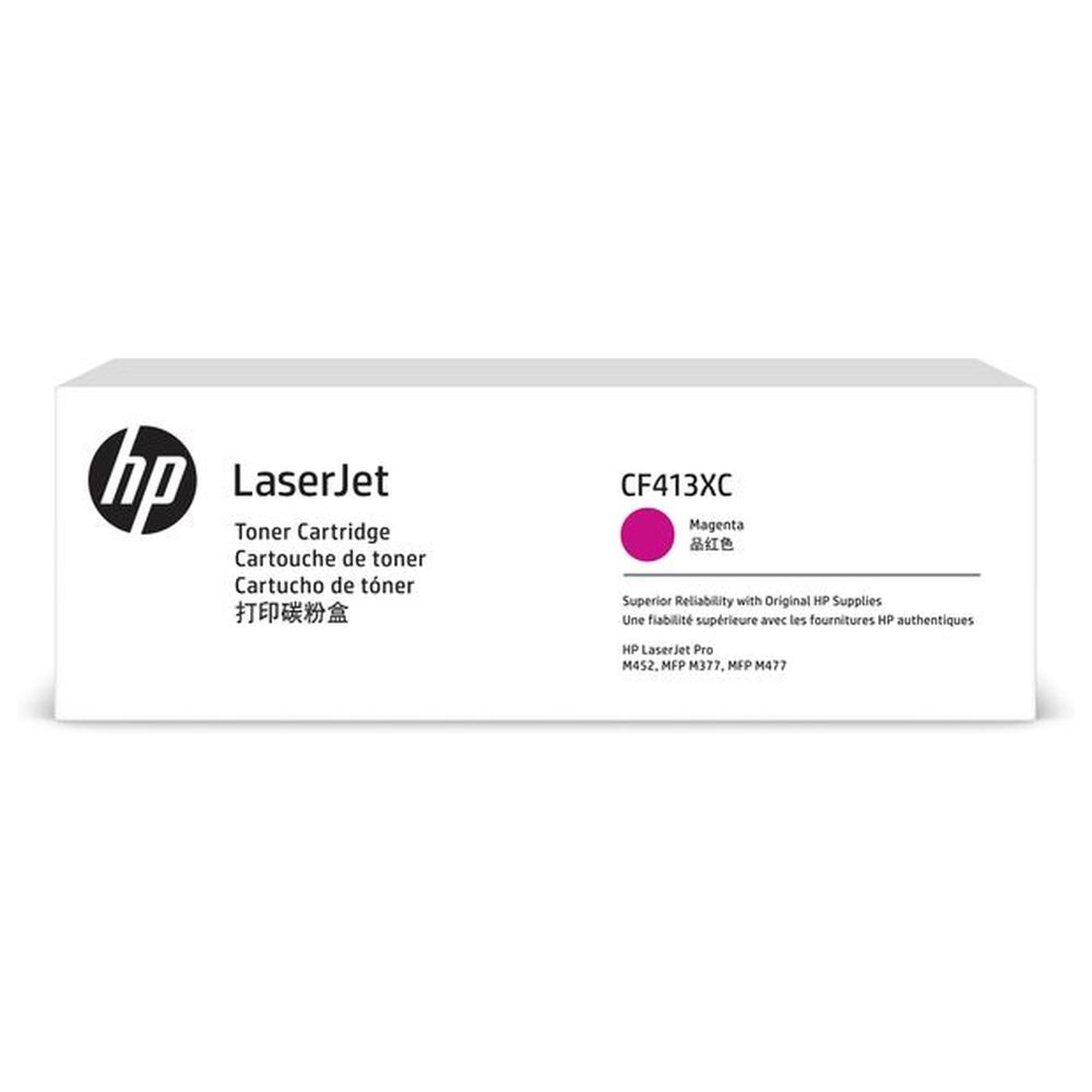 Картридж HP CF413XC (410X) пурпурный