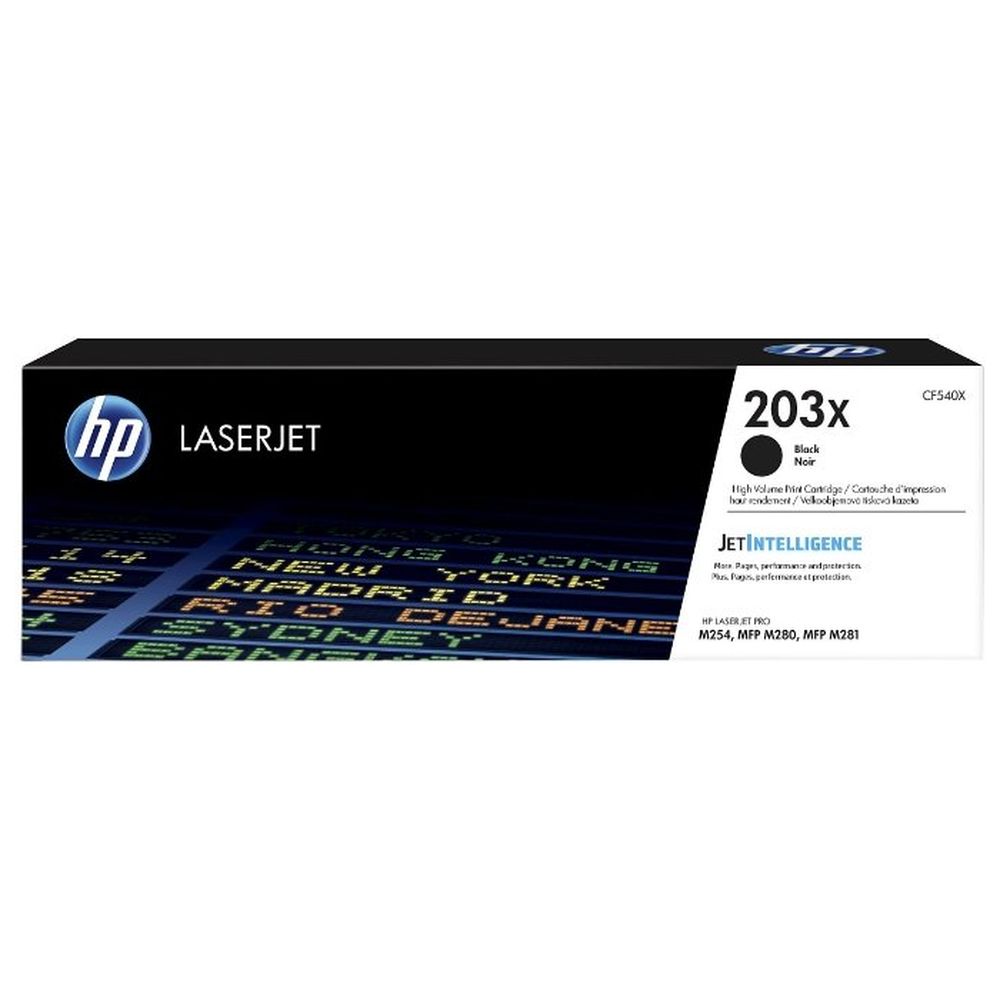 Картридж HP CF540X (203X) черный