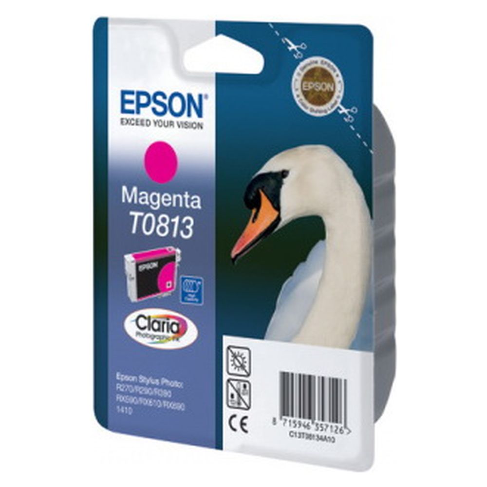 Картридж Epson C13T08134A10 (T0813) пурпурный