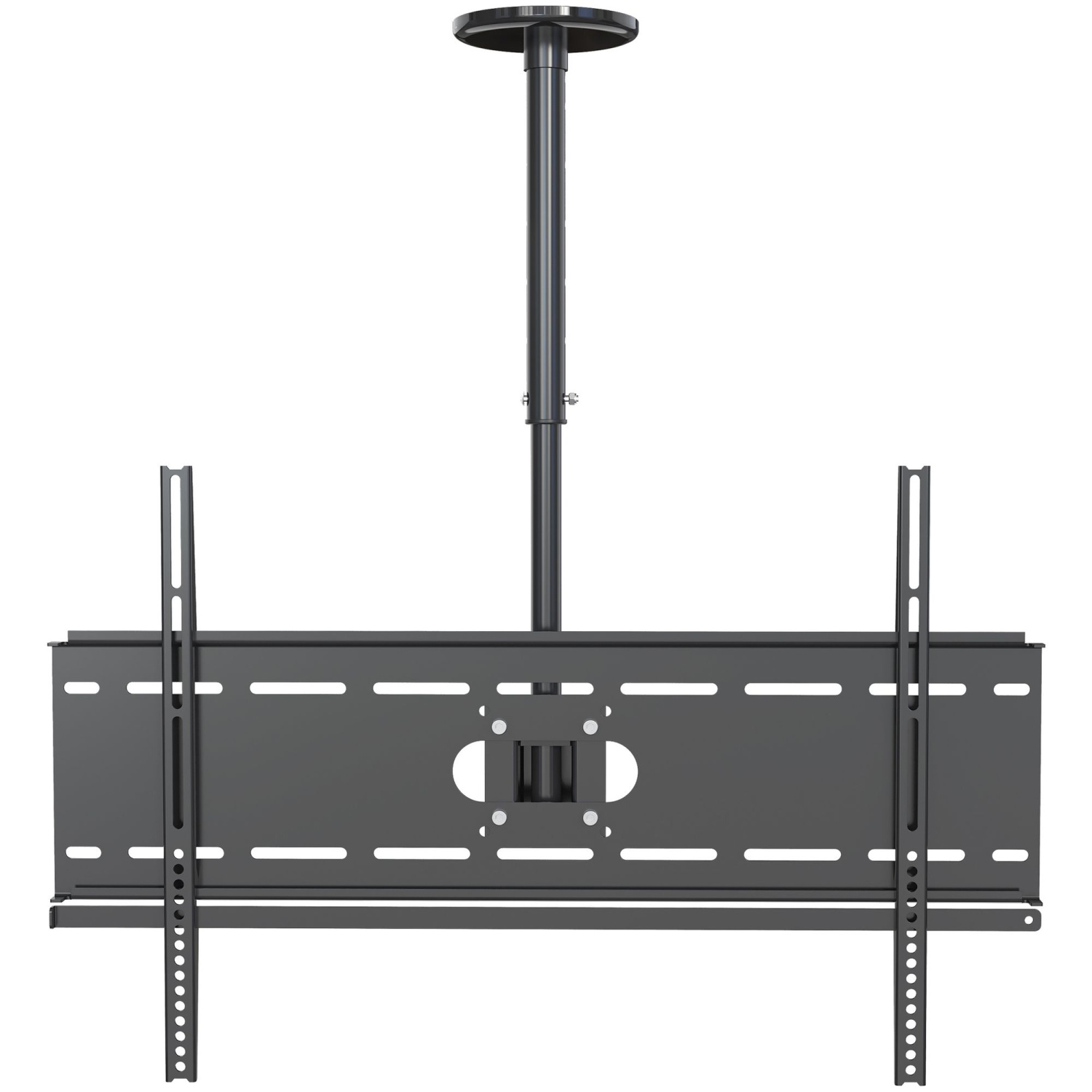 Кронштейн для телевизора потолочный Cactus 37"-70", поворот и наклон, до 81кг, черный,  CS-CP04-R