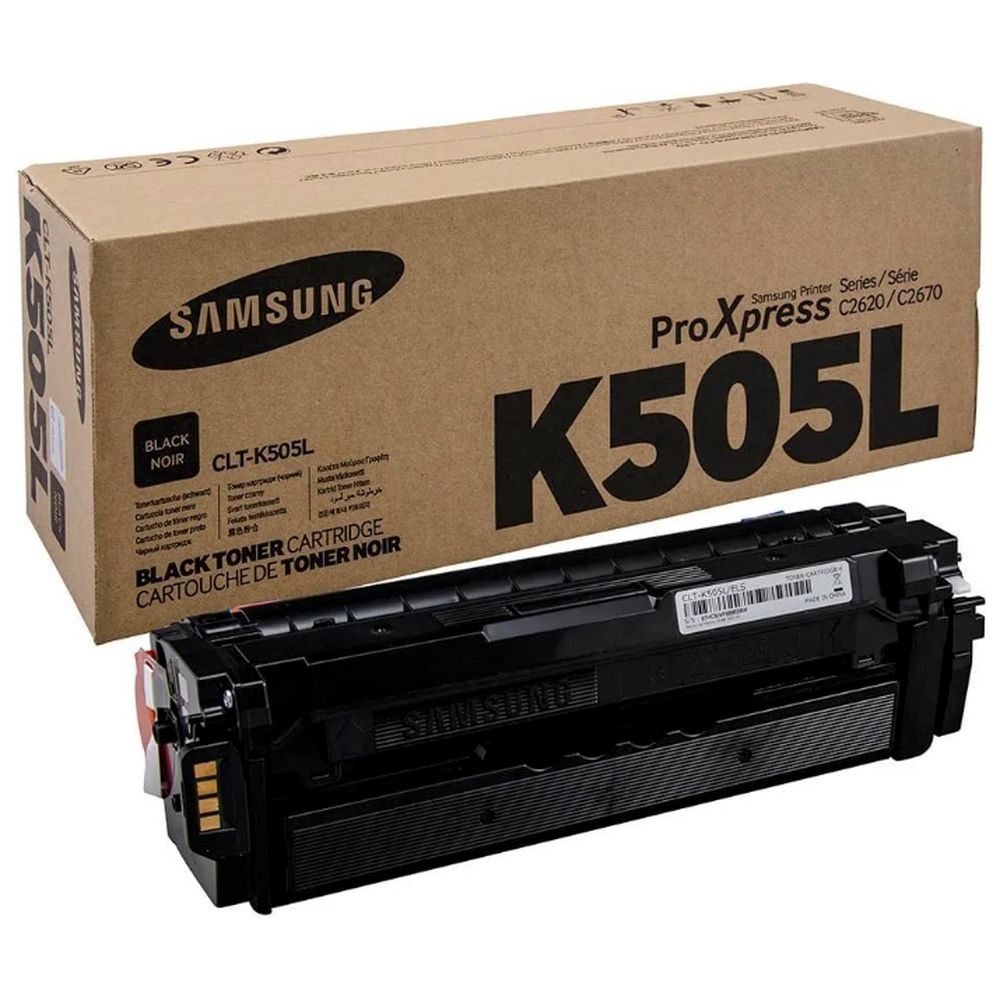 Картридж Samsung CLT-K505L черный