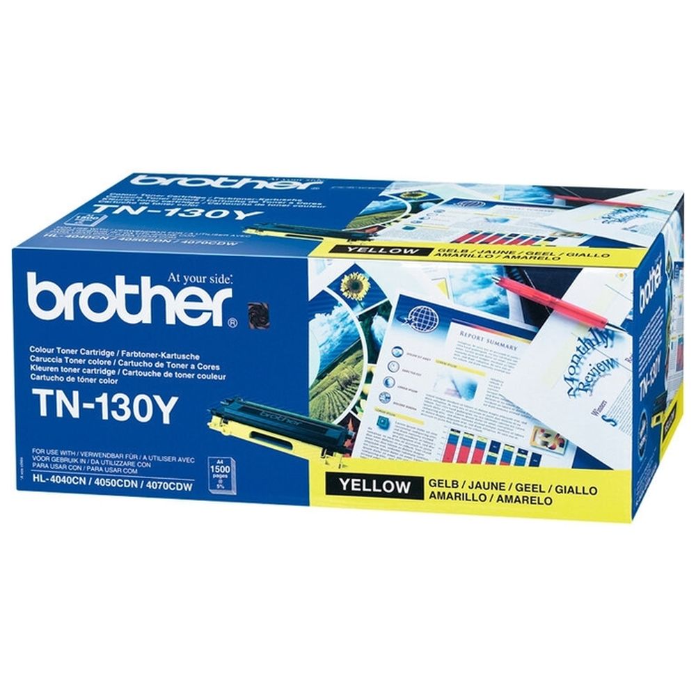 Картридж Brother TN-130Y желтый