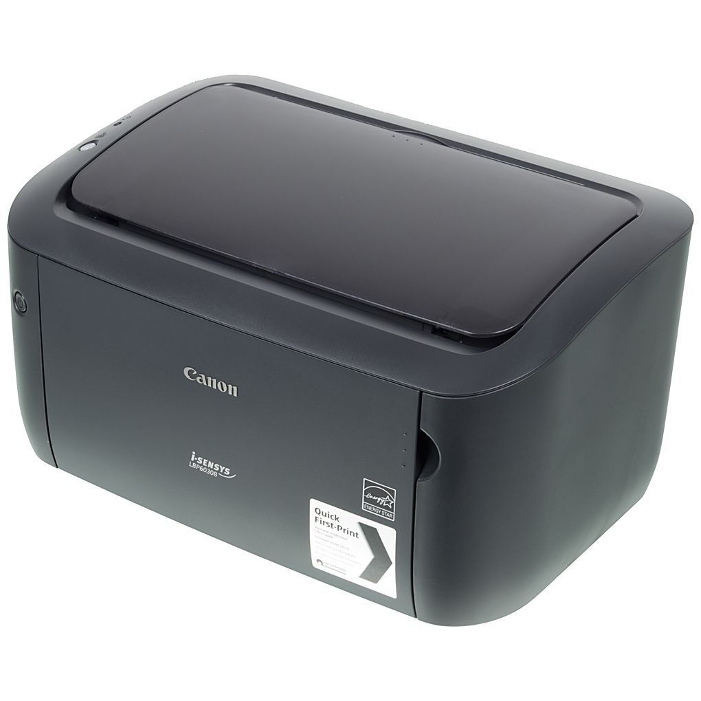Принтер лазерный Canon i-Sensys LBP6030B (8468B042), A4, черный, (в комплекте: + 2 картриджа)
