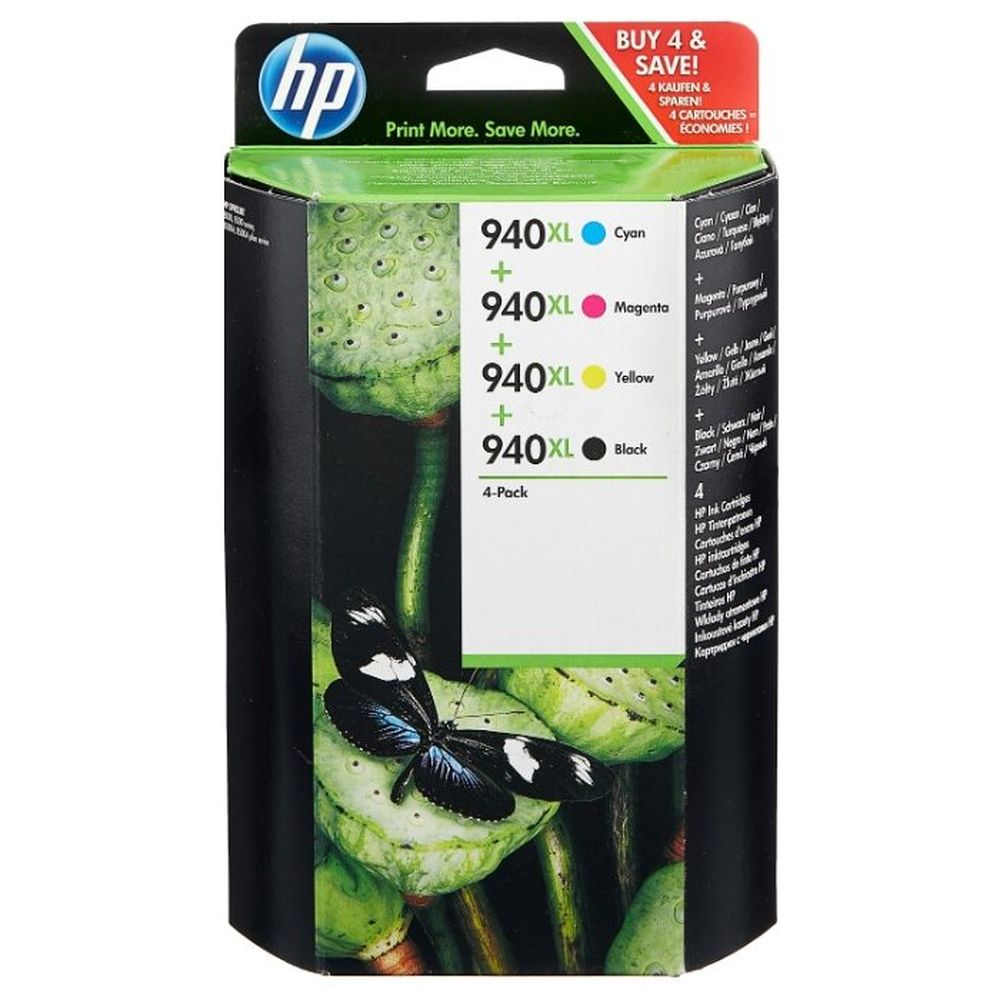 Картридж HP C2N93AE (940XL) черный/голубой/пурпурный/желтый
