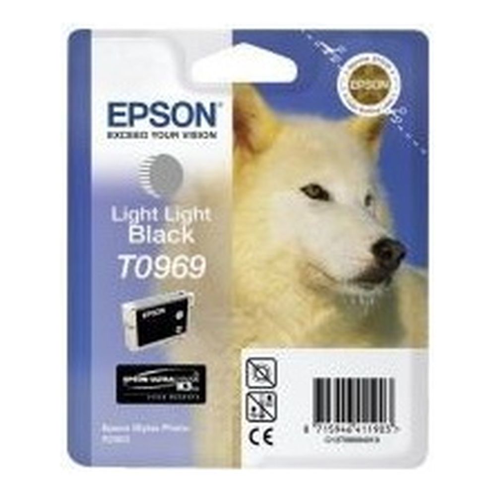 Картридж Epson T096940 (T0969, C13T09694010) light light черный
