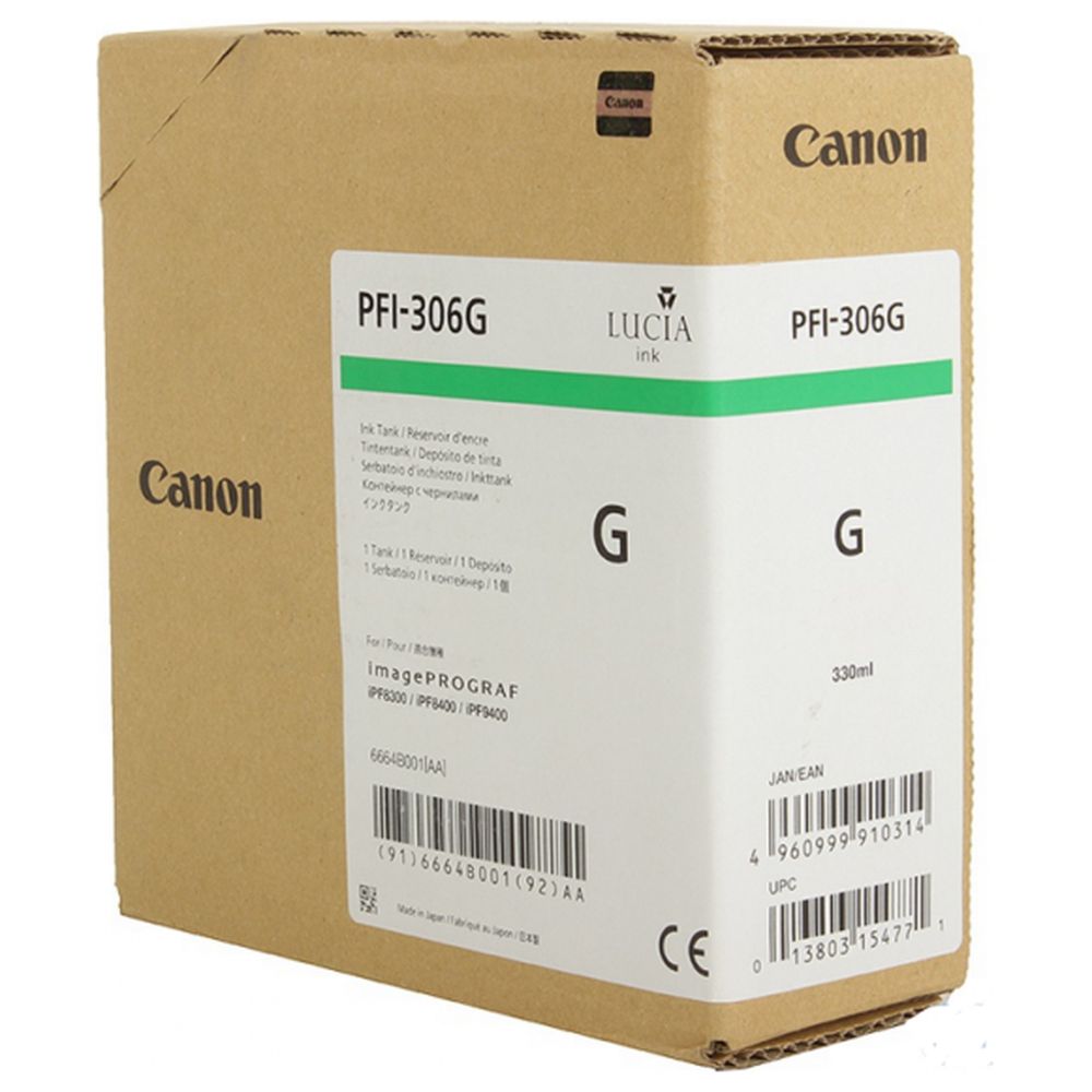 Картридж Canon PFI-306G (6664B001) зеленый
