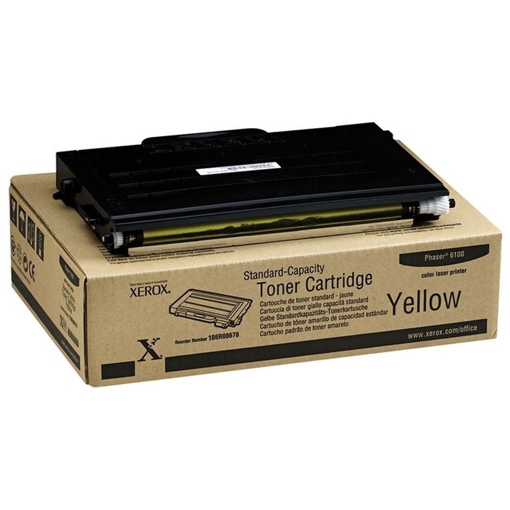 Картридж Xerox 106R00678 желтый