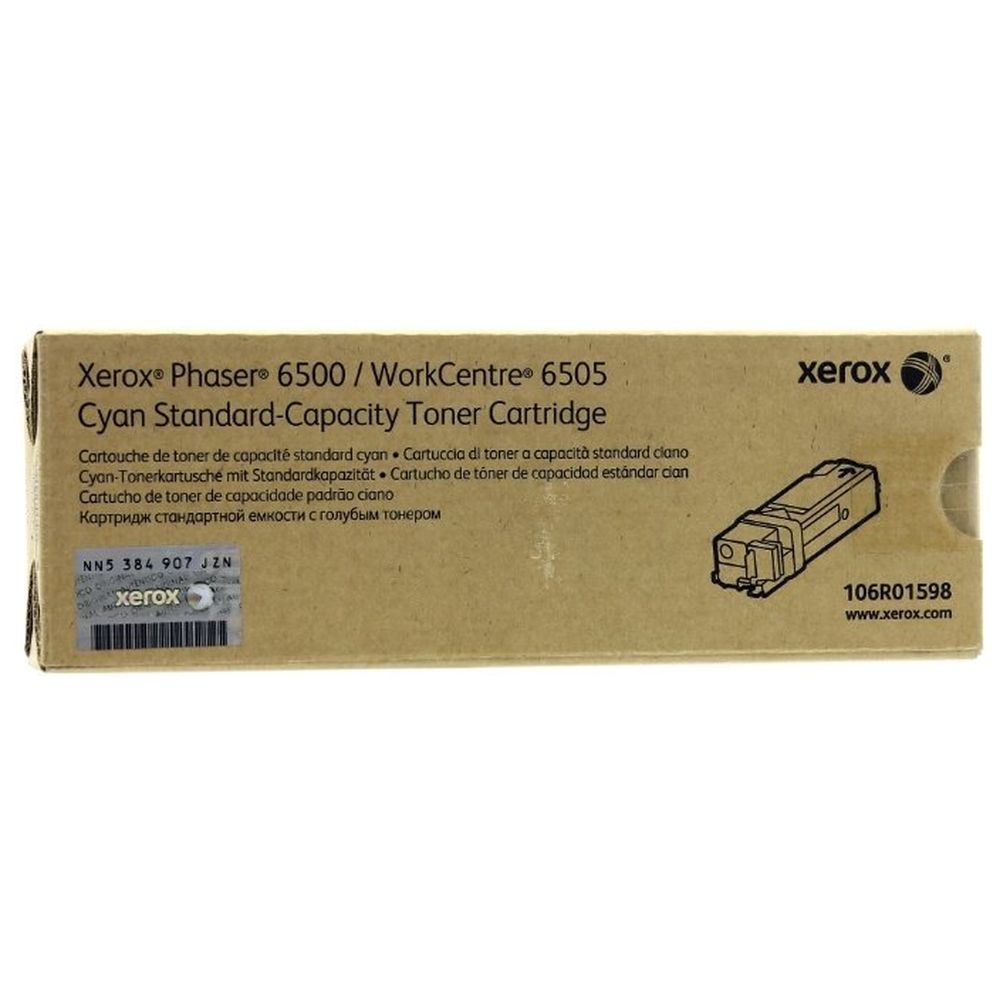 Картридж Xerox 106R01598 голубой