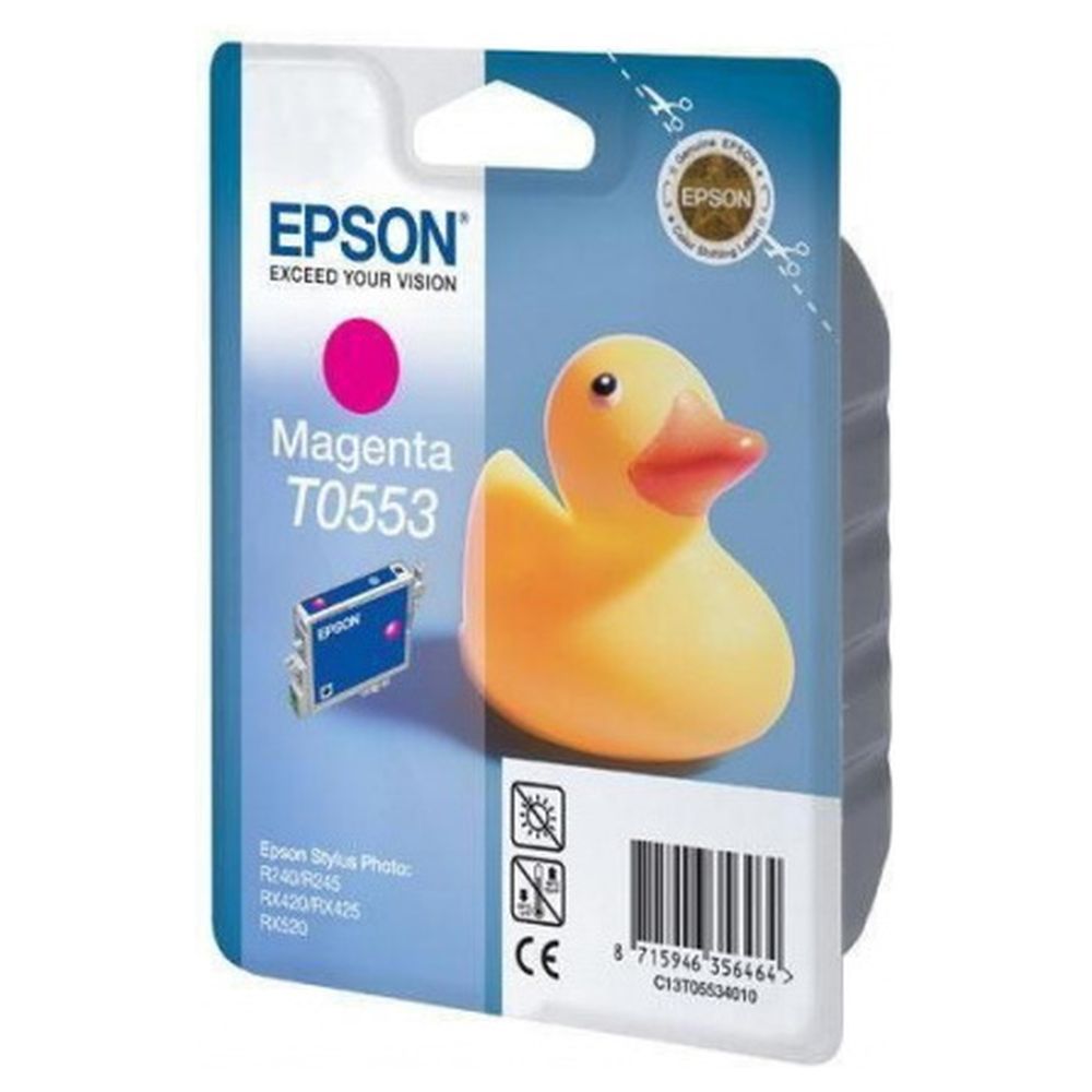 Картридж Epson C13T05534010 (T0553) пурпурный