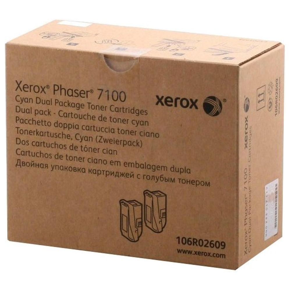 Картридж Xerox 106R02609 голубой