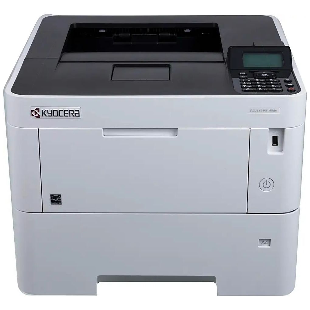 Принтер лазерный Kyocera P3145dn (1102TT3NL0) A4, Duplex, Net, белый