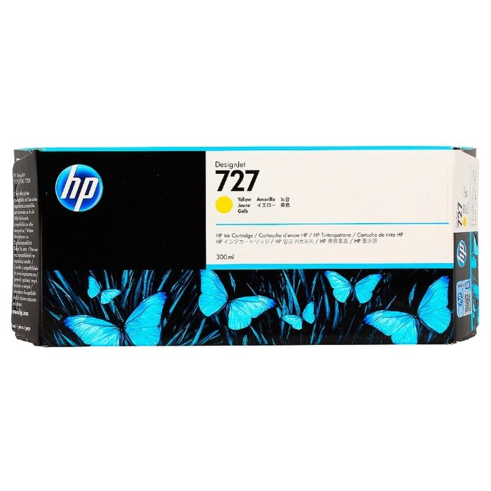 Картридж HP F9J78A (727) желтый