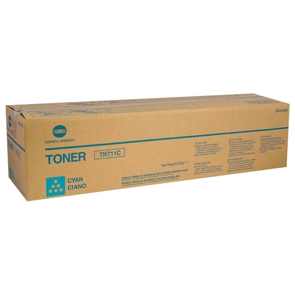 Картридж Konica Minolta TN-711C (A3VU450) голубой