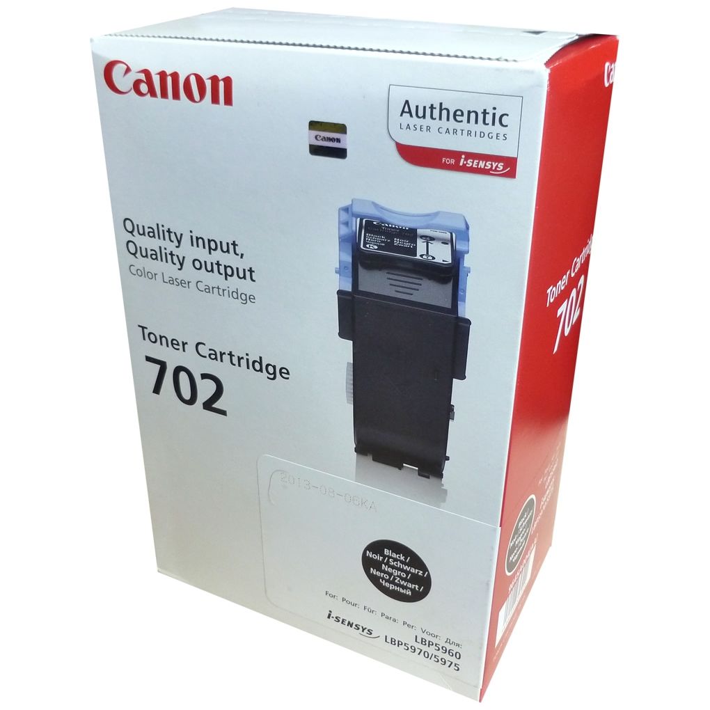Картридж Canon 702BK (9645A004) черный