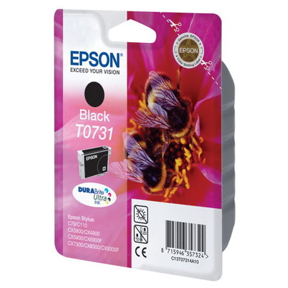 Картридж Epson C13T07314A10 (T0731) черный