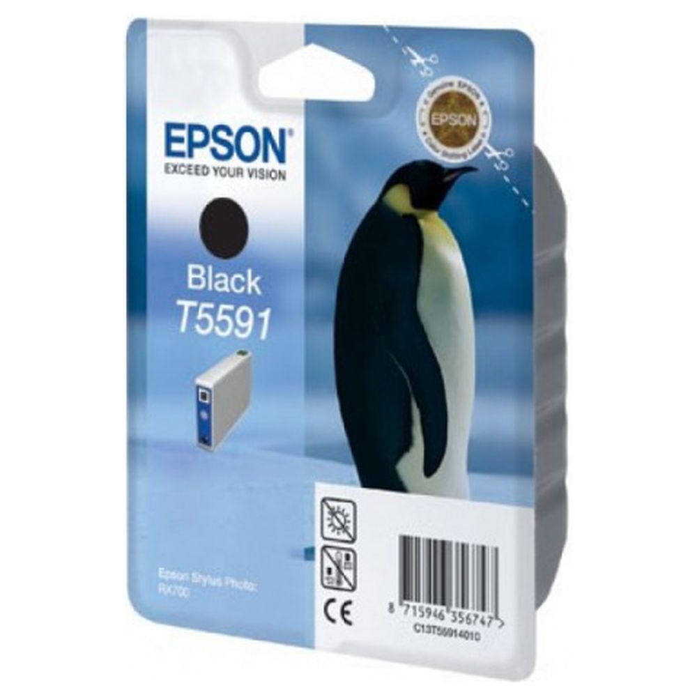 Картридж Epson T559140 (T5591, C13T55914010) черный