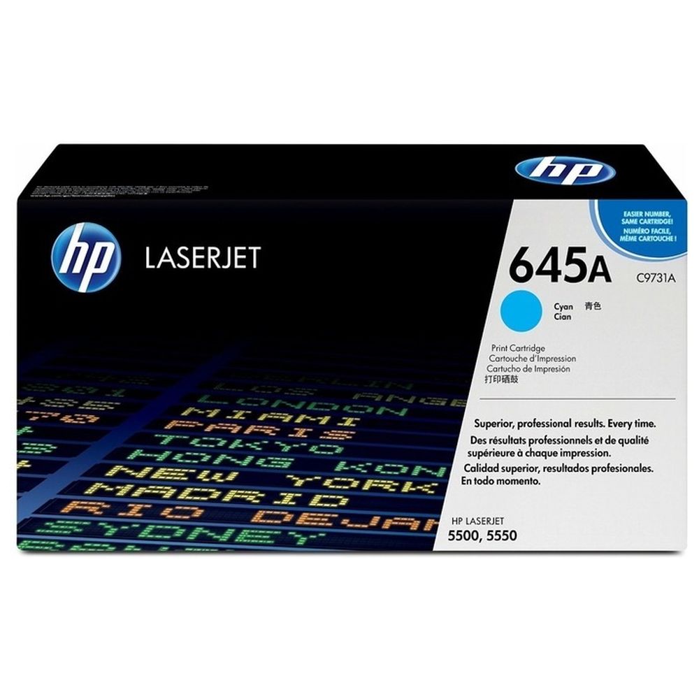 Картридж HP C9731A (645A) голубой