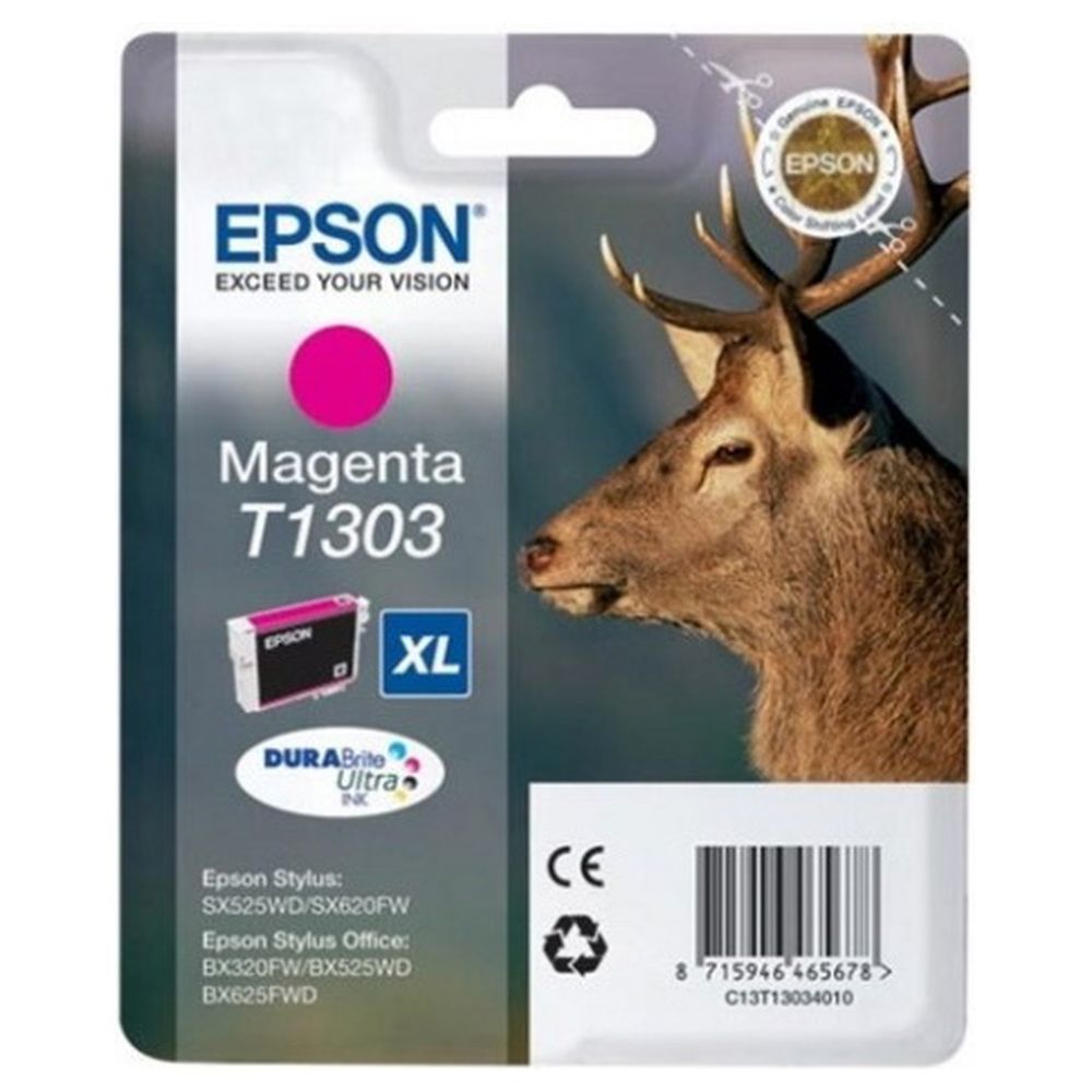 Картридж Epson T130340 (C13T13034010) пурпурный