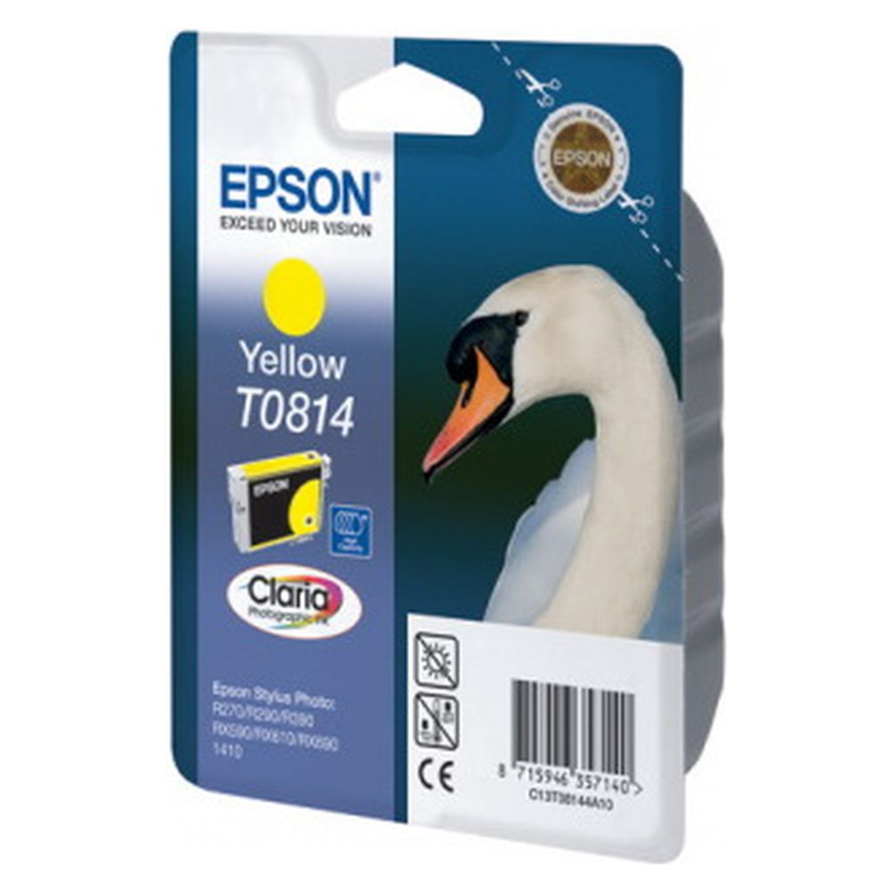Картридж Epson C13T08144A10 (T0814) желтый