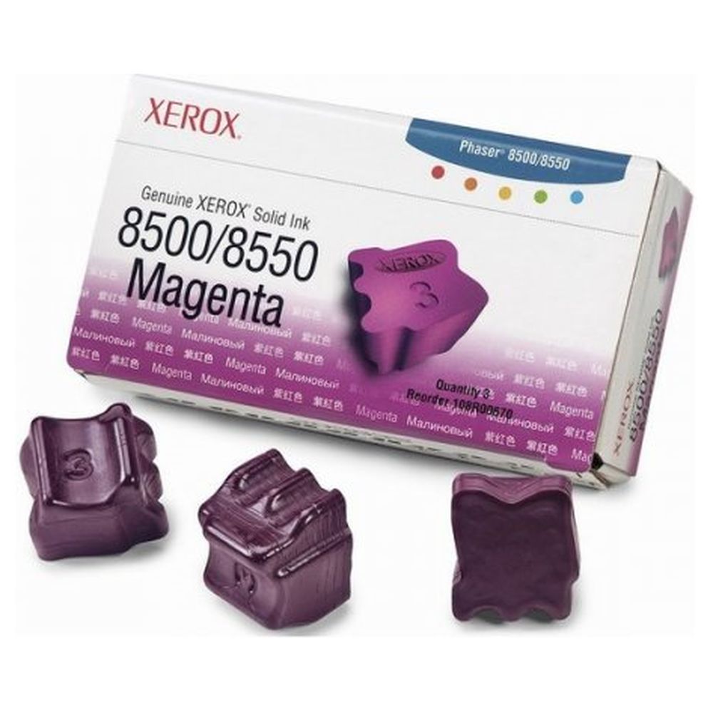 Твердые чернила Xerox 108R00670 пурпурный 3 шт/уп