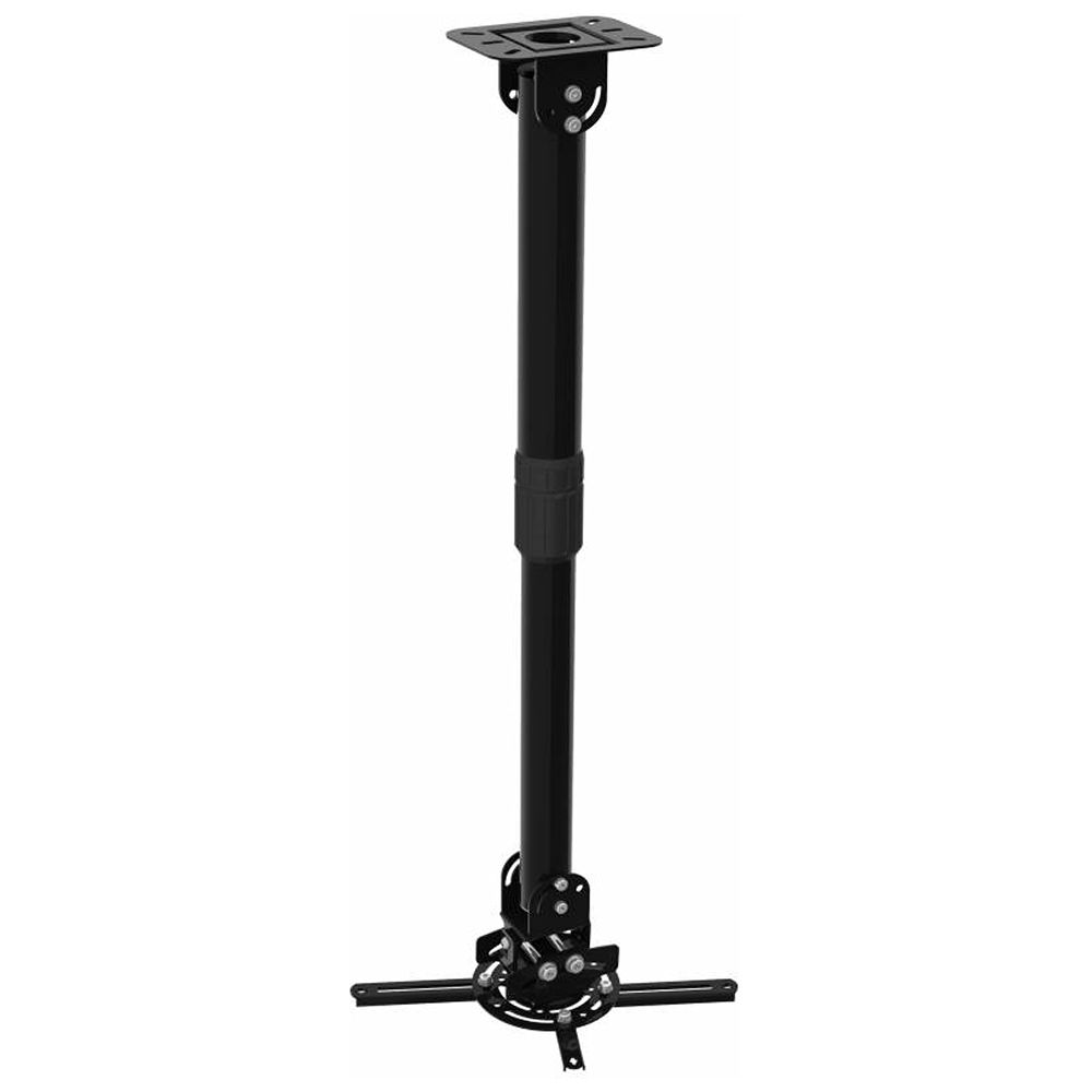 Кронштейн для проектора потолочный Cactus CS-VM-PR16L-BK поворот и наклон, до 13.6кг, черный