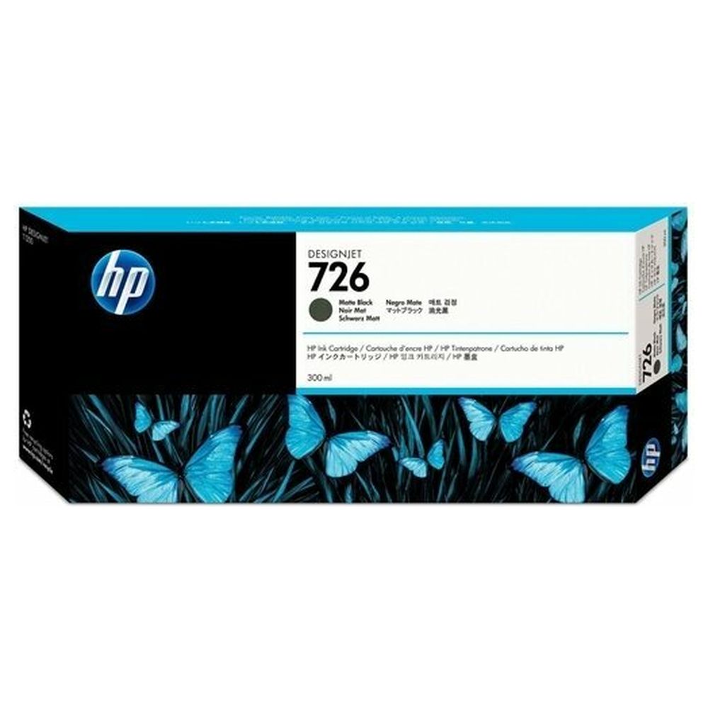 Картридж HP CH575A (726) матовый черный