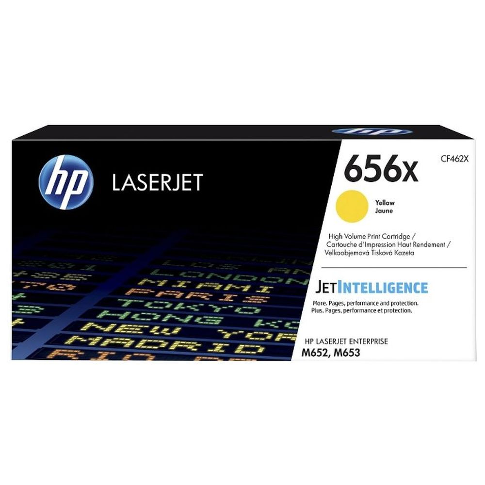 Картридж HP CF462X (655X) желтый