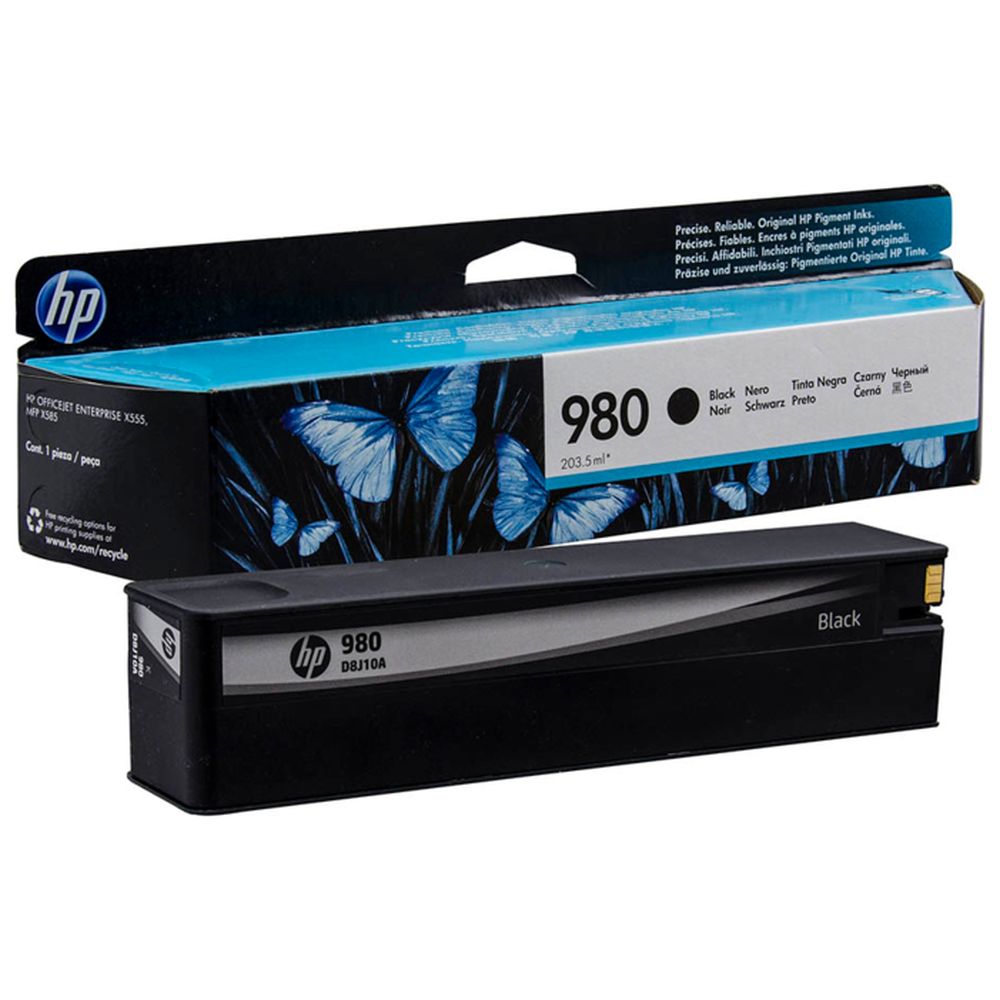 Картридж HP D8J10A (980) черный