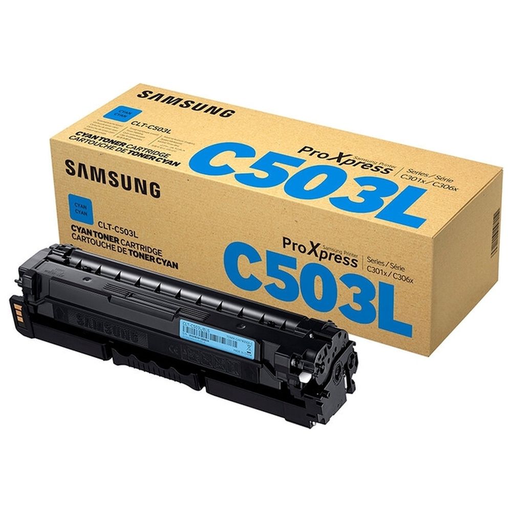 Картридж Samsung CLT-C503L голубой