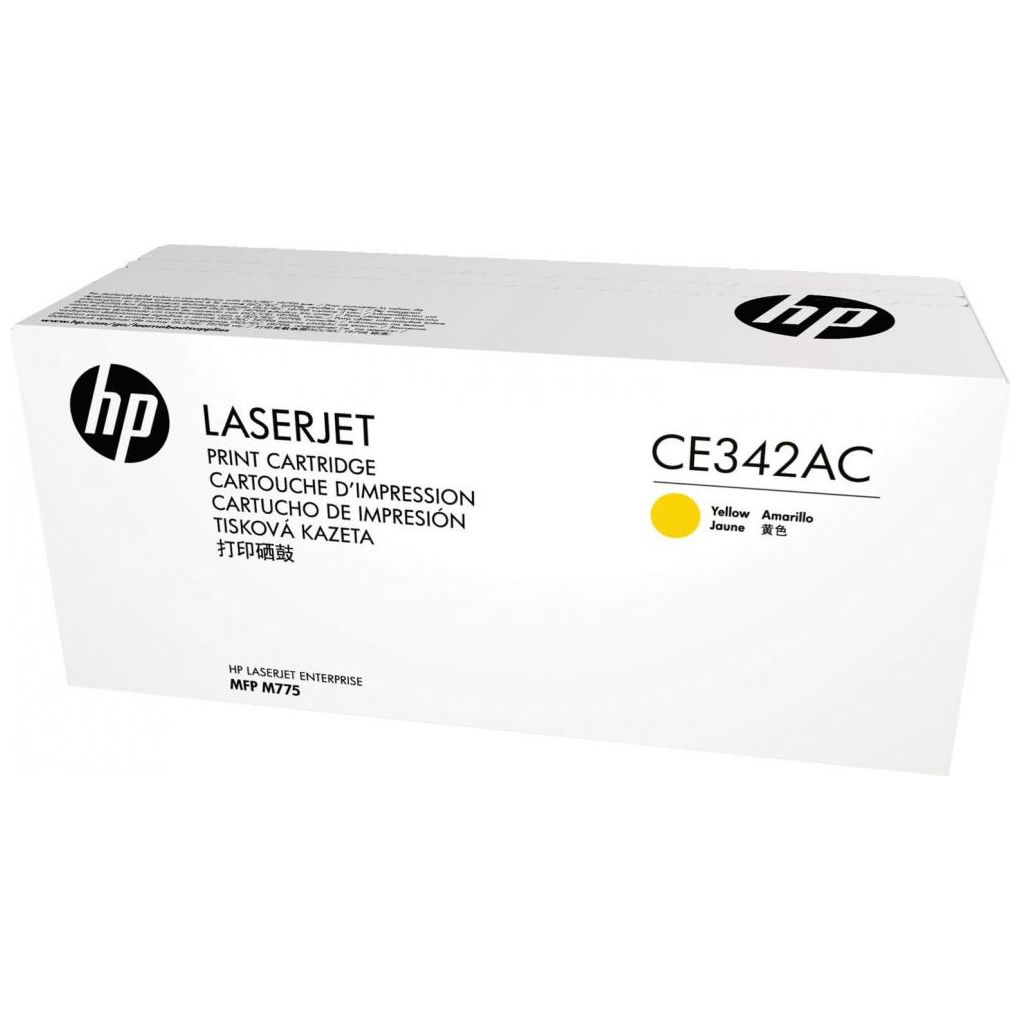 Картридж HP CE342AC (651A) желтый