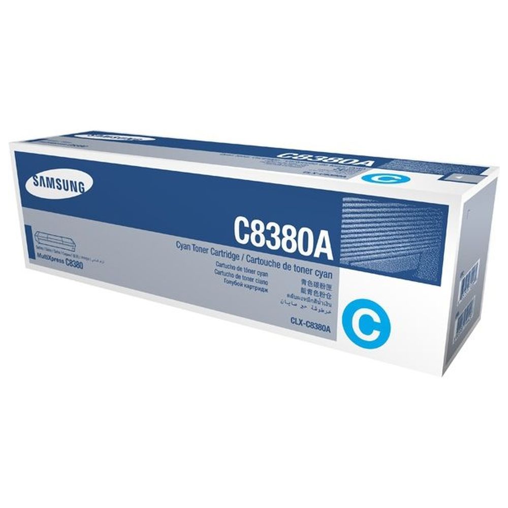 Картридж Samsung CLX-C8380A голубой