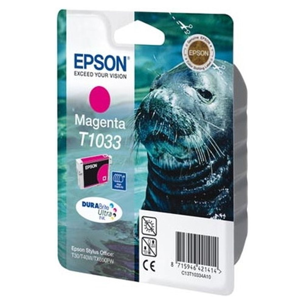 Картридж Epson C13T10334A10 (T1033) пурпурный