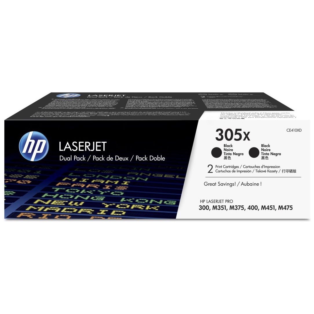 Картридж HP CE410XD (305X) черный
